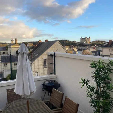 La Terrasse Saumuroise - Vue Chateau & Loire Apartment Saumur