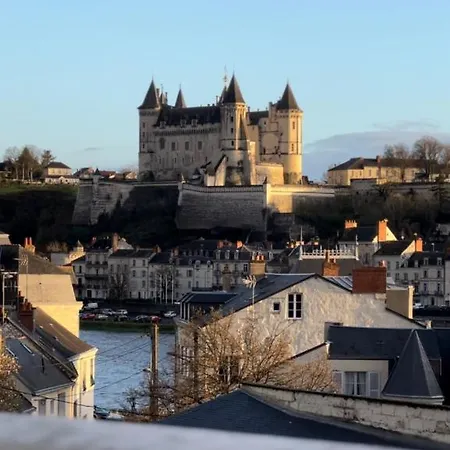 La Terrasse Saumuroise - Vue Chateau & Loire Saumur